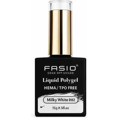 Fasio Liquid Polygel Milky white 002 15g