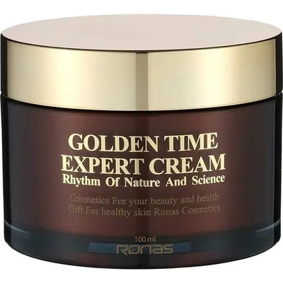Ronas Golden Time Expert Cream protivráskový výživný krém s 24-karátovým zlatem 100 ml