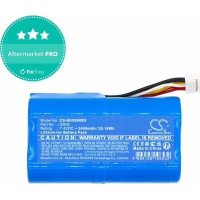 Baterie pro Dejavoo Qd2, Nexgo N86, Wizarpos Q2, 2600mAh, Li-Ion, 7.4V, GX05, HQ