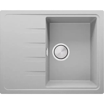 Твоят Стил Сива кухненска мивка от гранит Милано 40 620 x 500 mm