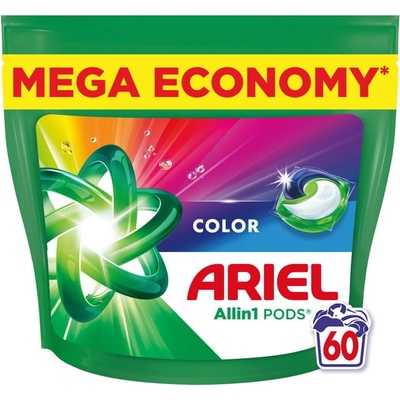 Ariel Color All in1 kapsle na praní 60 PD