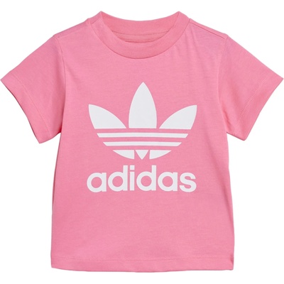 Adidas Тениска 'Trefoil' розово, размер 86