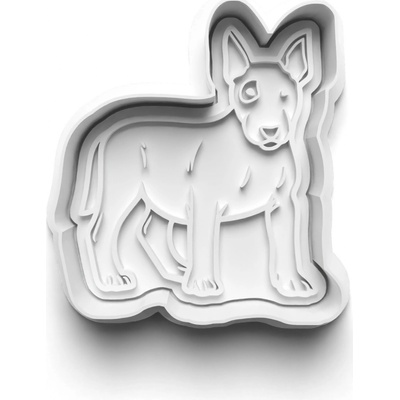 Vykrajovačka - bull terrier 8x8 cm
