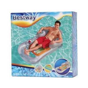 Bestway Надуваем дюшек Bestway, 161 х 84 см, Максимално натоварване 90 кг, Бял, 43028-2