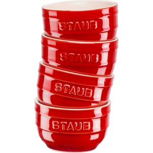 Staub Мини формички за печене XS-Minis 200 мл червени 4 бр (40508-154-0)