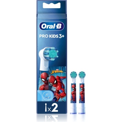Oral-B PRO Kids 3+ резервни глави за четка за зъби за деца Spiderman 2 бр