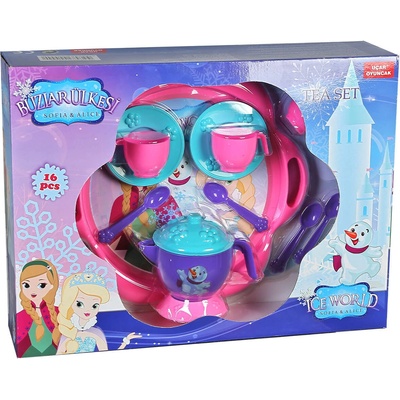 Ucar Toys ЧАЙНИК С ПОДНОС И ЧАШИ ice world В ОТВОРЕНА КУТИЯ