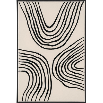 Nordic Living Abstraktní obraz Lirea II. 90 x 60 cm