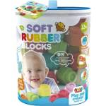 Man Yuk Toys Комплект меки бебешки строителни кубчета, 36 броя (6121)