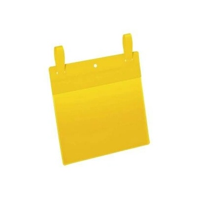 DURABLE Vrecko na dokumenty s páskami 297x210mm na šírku 50 ks žlté