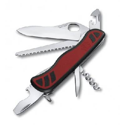 VICTORINOX Nůž Forester M Grip, červený, Victorinox