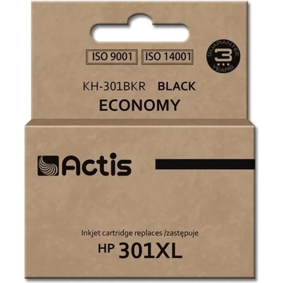 Actis Мастило Actis KH-301BKR (заместител за HP 301XL CH563EE, Standard, 20 ml, черно) (KH-301BKR)