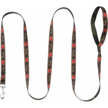 Image 1 of Perris leathers каишка за куче PERRIS LEATHERS - Fender - Черно, червено, жълот - F01_Leash