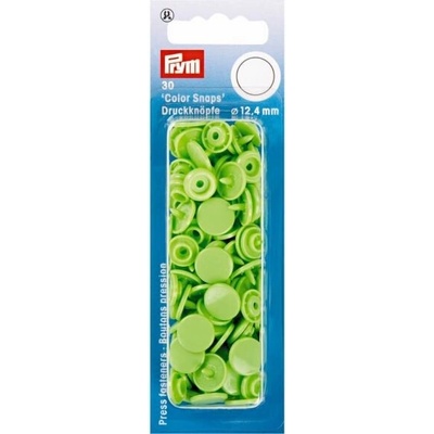 Prym Patentky plastové 12,4 mm, jarní zelená