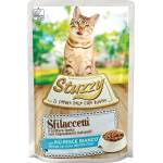 Stuzzy Cat Shreds накъсано месо от бели риби 85 г