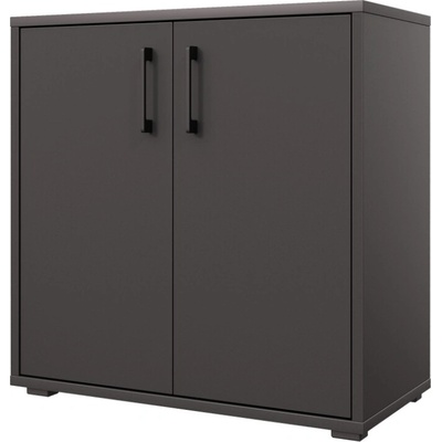 NEJBY Skrinka GIANNI PREMIUM typ 2, korpus: antracit, dvierka: antracit