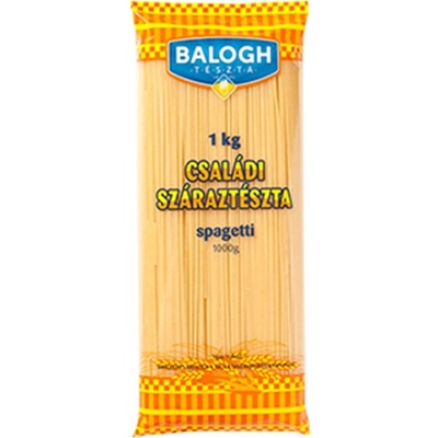 Balogh Špagety Cestoviny bezvaječné 1 kg