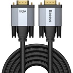 Baseus VGA към VGA кабел (300 см) - Baseus Enjoyment Series VGA Male To VGA Male Cable (CAKSX-V0G) (черен) (CAKSX-V0G)