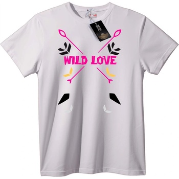 NOONEBRAND Тениска Wild Love - XL, Black