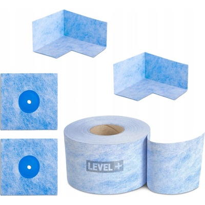 Sada pro hydroizolaci LEVEL+ fólie páska rohy manžety