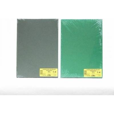 Karton kreslící A4/225g tmavězelený