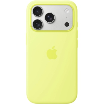 Калъф от Apple за iPhone 17 Pro Silicone Case with MagSafe Neon Yellow (MGFF4ZM/A)