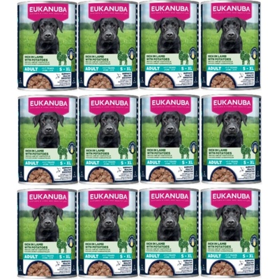 Eukanuba bohaté na jahňacie mäso a zemiaky 12 x 400 g
