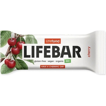Lifefood Lifebar барче череша RAW BIO 40 г Вкус: вишна
