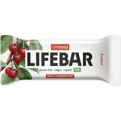 Lifefood Lifebar барче череша RAW BIO 40 г Вкус: вишна