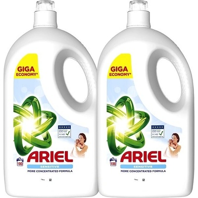 Ariel Sensitive prací gel 2 × 4,5 l (00 PD