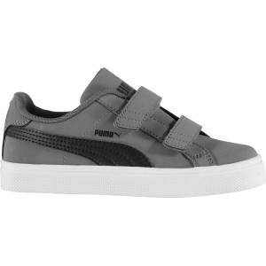 PUMA Детски маратонки Puma Smash Vulc Child Boys Trainers - Grey