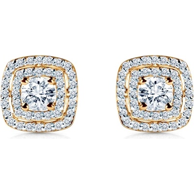 SAVICKI Обеци savicki: злато, диаманти