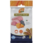 Farmina N&D Pumpkin Dental Care Treat Lamb and Blueberry Medium Maxi - Дентални стикове за кучета от средни и едри породи с агнешко, тиква и боровинки - 100 гр, Италия - KND0011010