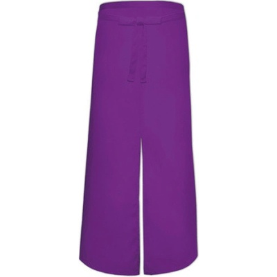 Link Kitchen Wear Bistro zástěra s rozparkem X962 Purple 100x100cm