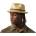 Brixton Шапка Brixton Castor Fedora Hat - Tan (904-3684-0111)