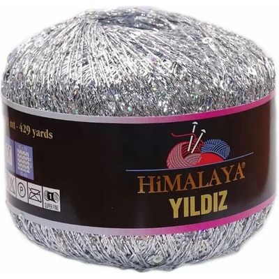 Himalaya Yildiz 58101 Stříbrná se stříbrnými flitry – Sleviste.cz