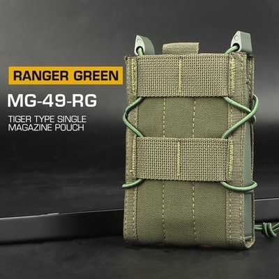 Wosport Molle Tiger na zásobník 5.56 / AR15 / M4 Ranger Green