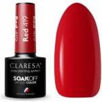 Claresa Claresa Soak Off UV/LED Red Gel Polish 419 5g