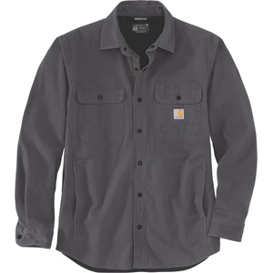 Carhartt Мъжка риза с копчета Carhartt Canvas Fleece-Lined Shirt Jacket Shirt - Shadow - размер XL (033-2870-0214)