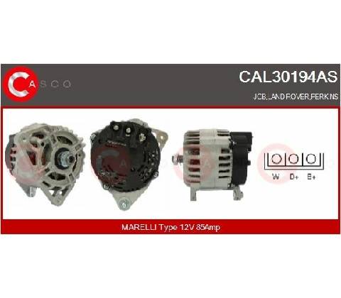 generátor CASCO CAL30194AS
