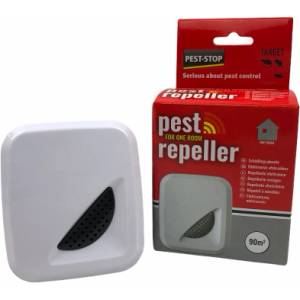 Pest-Stop - Англия Ултразвуков апарат против мишки и хлебарки за 1 помещение Pest-Stop 90 кв. м (5014-10)