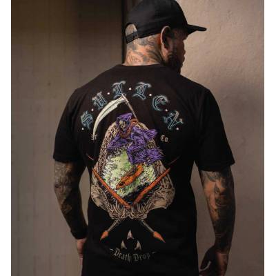 SULLEN Мъжка тениска sullen - premium - death drop - jet black - scm6788_jtbk