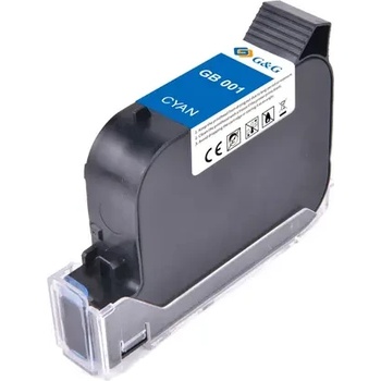 Image 1 of Compatible ГЛАВА ЗА РЪЧЕН ПРЕНОСИМ (МОБИЛЕН) ПРИНТЕР G&G MP001B Plus - Cyan - GA001C (GA-001C) - G&G (201G&GGA001C)