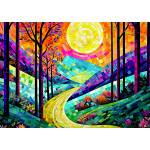 Enjoy - Puzzle The Road to Dreamland - 1 000 piese
