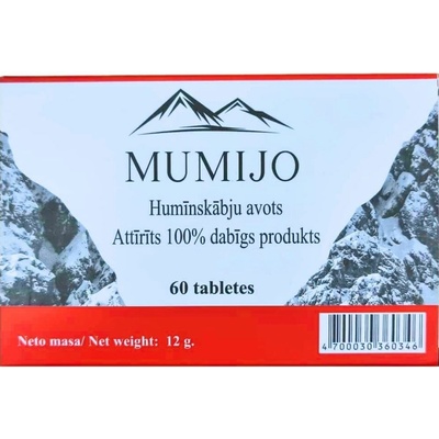 Herbatica Altajské mumio Shilajit 60 tabliet