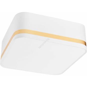 Image 1 of LAMKUR Плафон SIRJA SQUARE 2xE27/60W/230V 35x35 см бял (LA48710)