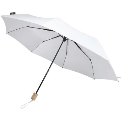 Dane dáždnik z RPET, 21" biela