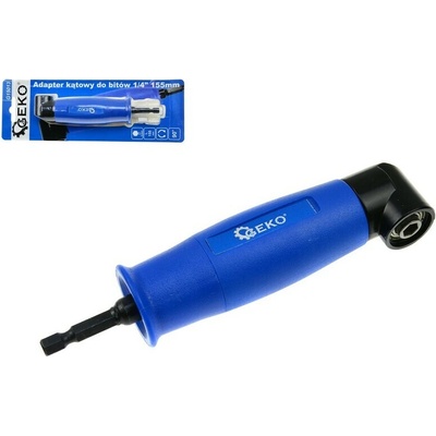 Uhlový adaptér na vŕtačku 90° 1/4" 155mm 61696
