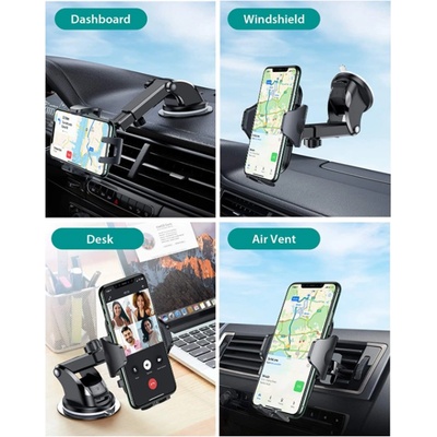 Base Автомобилна поставка за телефон - Черен 20210835808 (369811_Черно)