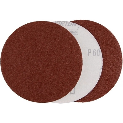 Brúsny papier so suchým zipsom 125mm, P60, 3ks